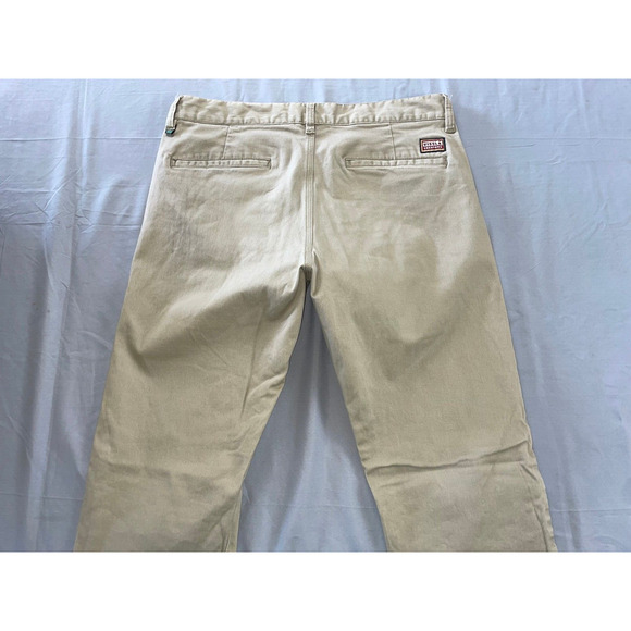 Vissla 'Port' Slim Fit Stretch Poly-Cotton Chino Pants. Beige, Men's 32X29. GUC! - Picture 8 of 9